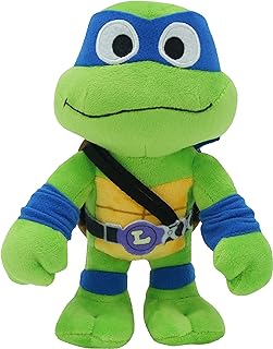 Teenage Mutant Ninja Turtles Mutant Mayhem - 20 cm Leo Leo Plush Toy for Cuddling and Playing, Great Gift for TMNT Fans from 3 Years, HRC77