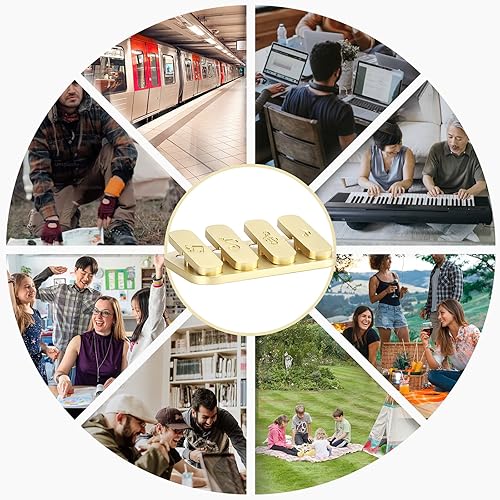 Miniatura 8 de Deslizador magnético de metal, juguetes para adultos para aliviar la presión, juguetes para adultos con texto en inglés "Vivid Note Talling",