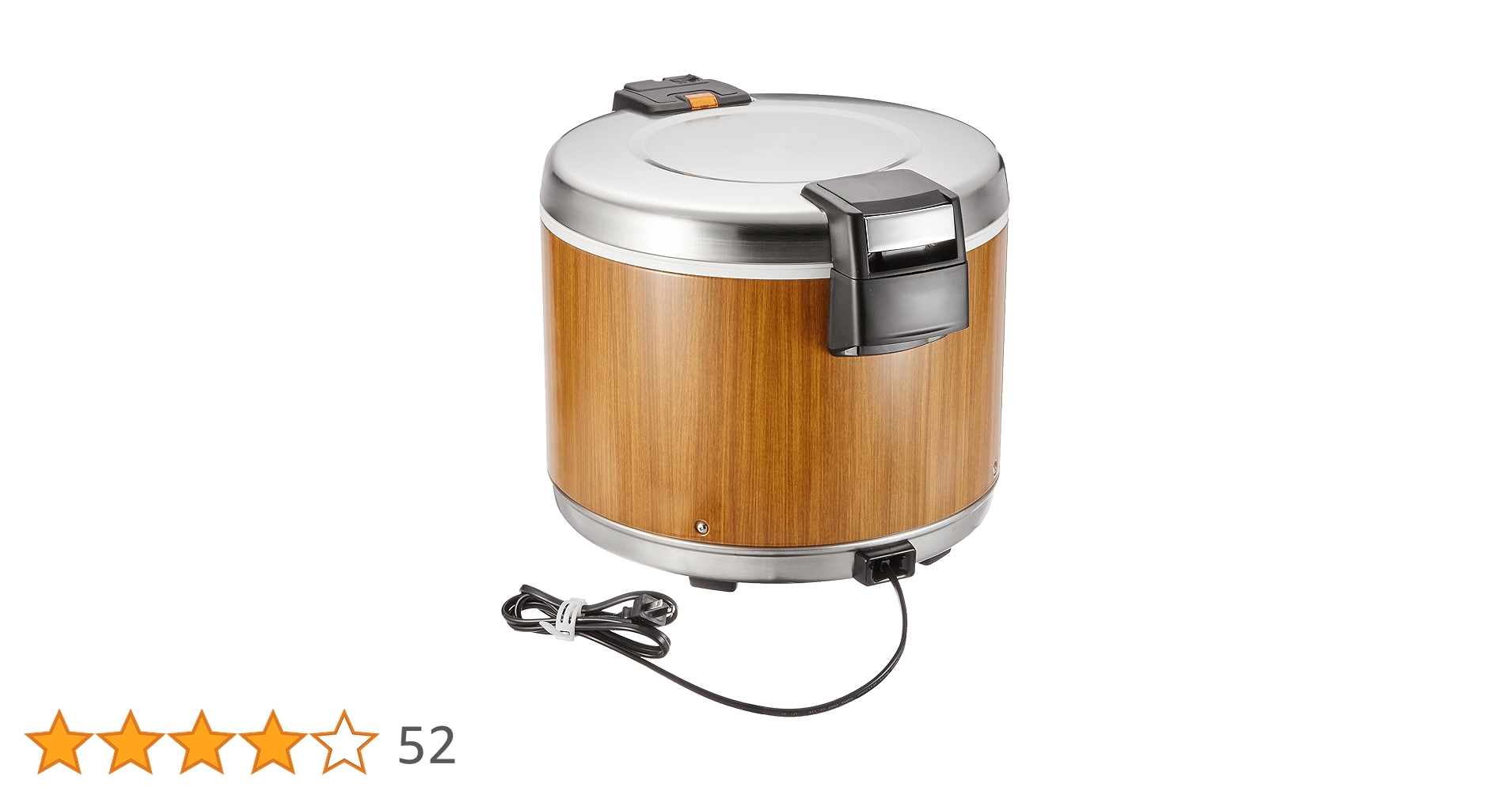 Amazon | タイガー 電子ジャー 業務用 保温専用 四升 木目 JHC