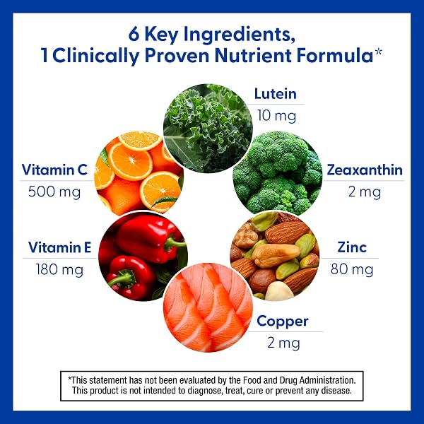 PreserVision PreserVision AREDS 2 Eye Vitamins, #1 Eye Doctor Recommended Brand, Lutein and Zeaxanthin Supplement with Vitamin C, Vitamin E, Zinc, and Copper, 120 Softgels (Minigels) in use