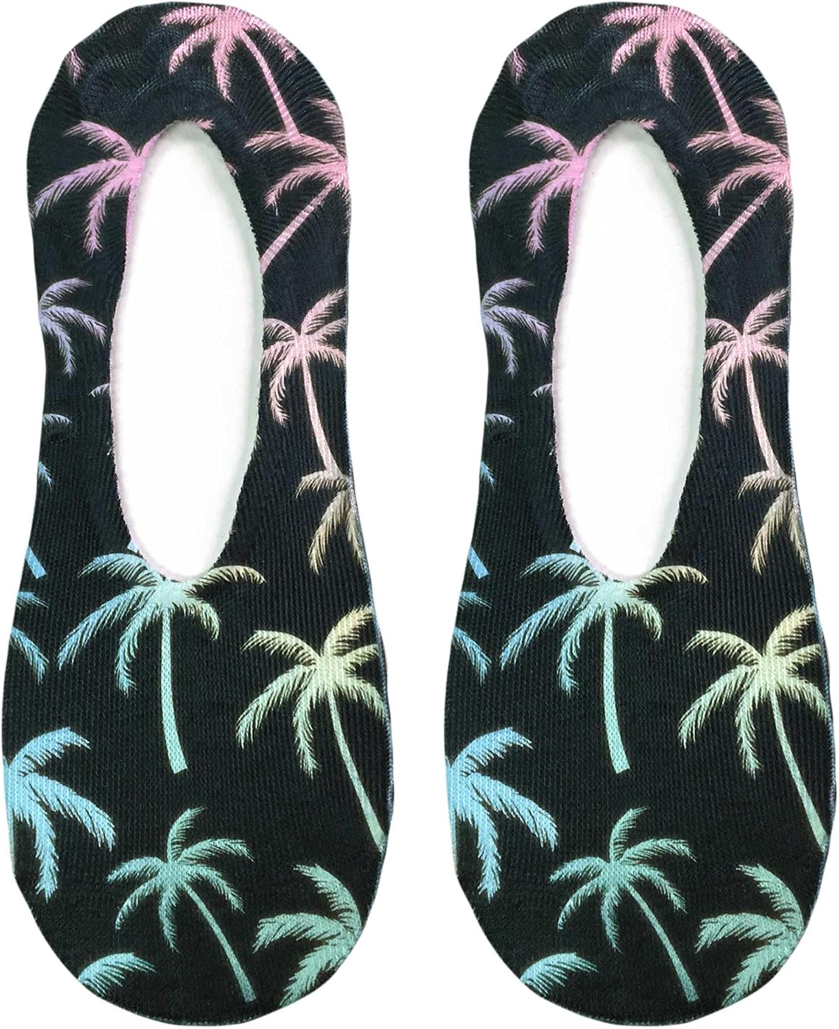 Living Royal Low Cut Liner Socks, Graphic Socks with Rubber Grip,Polyester, Plush - Fun Socks for Men and Women, Comfortable