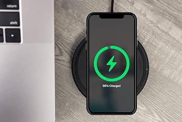 15W Wireless Charger Fast Charging Pad – Qi Certified Charging Stand for iPhone, Samsung & Android – OUR PURE PLANET