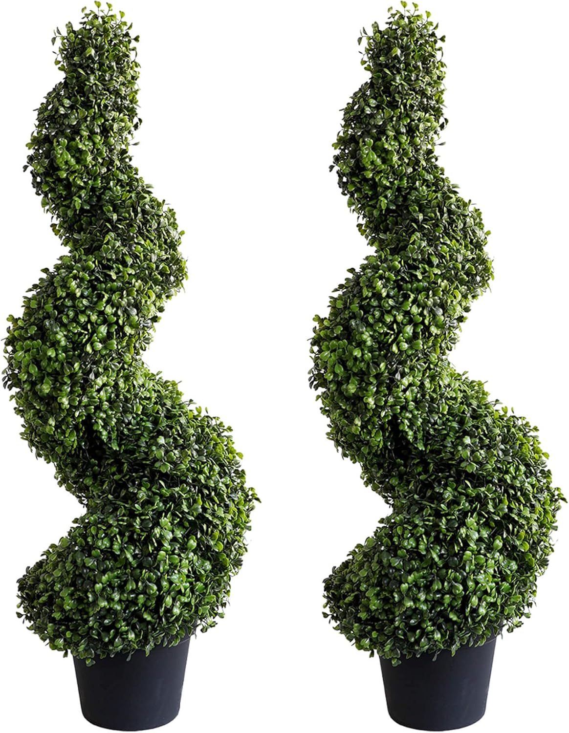 Damomo 3ft (2 Pieces) Artificial Boxwood Topiaries Trees