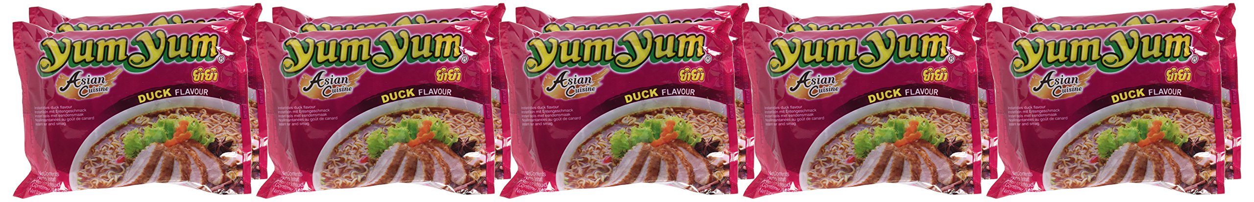 Yum Yum Instant Noodles Duck 10 x 60 g Pack