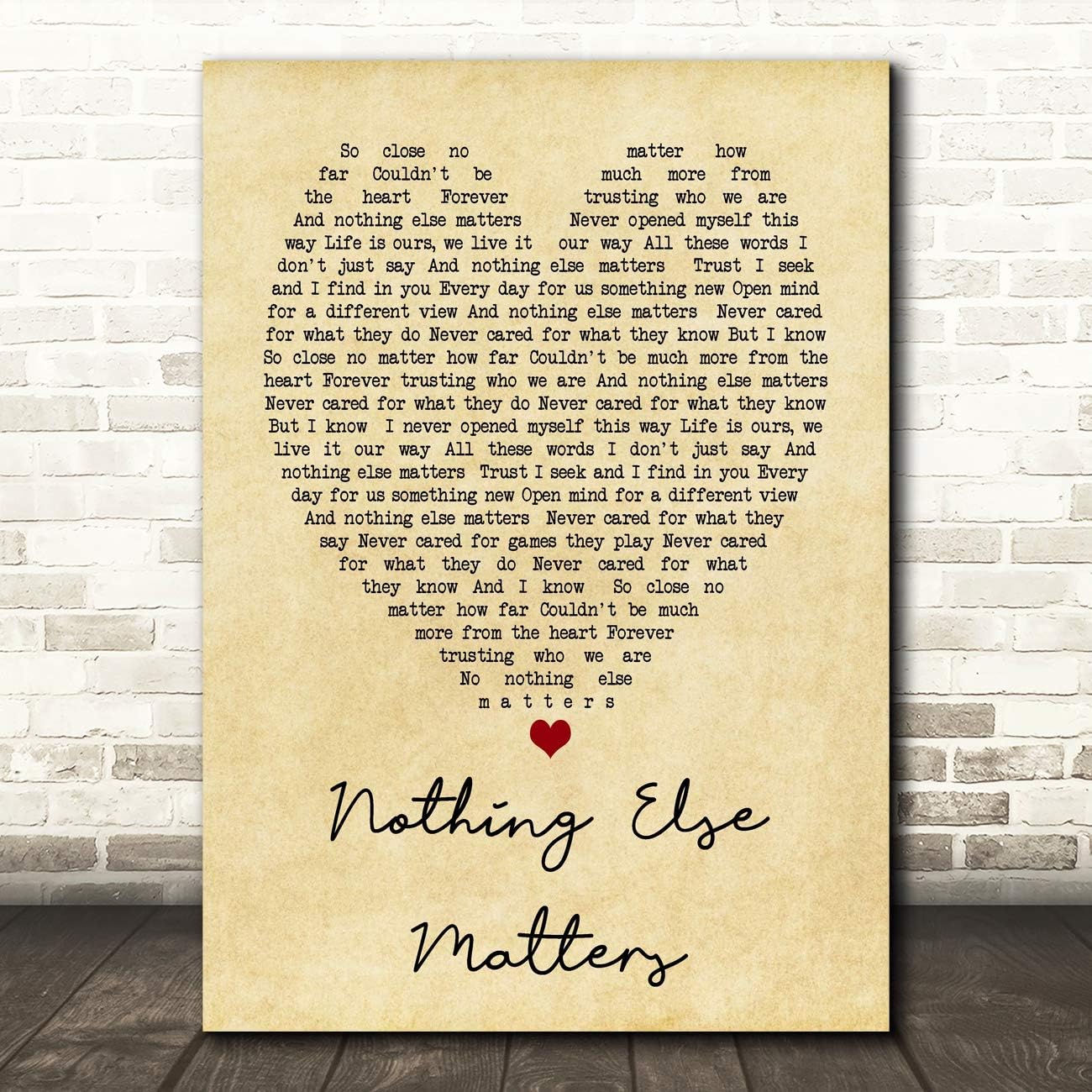 Wall Art Showdown: My Wish Tin Sign vs Nothing⁤ Else Matters Print (Waterproof vs Customizable)