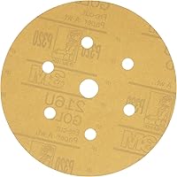 Vista 20 de 912 Hookit disco de arena P5A de 3" color oro de 3M, P320, 3, Dorado