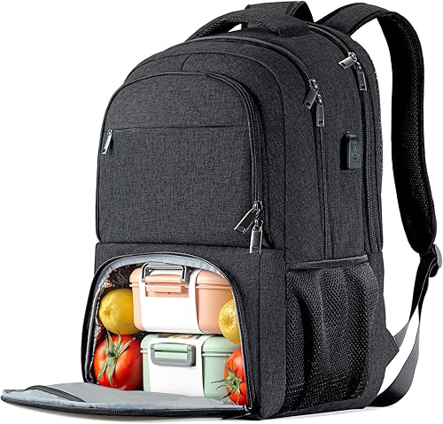 Mochila para laptop L5, Negro, 17