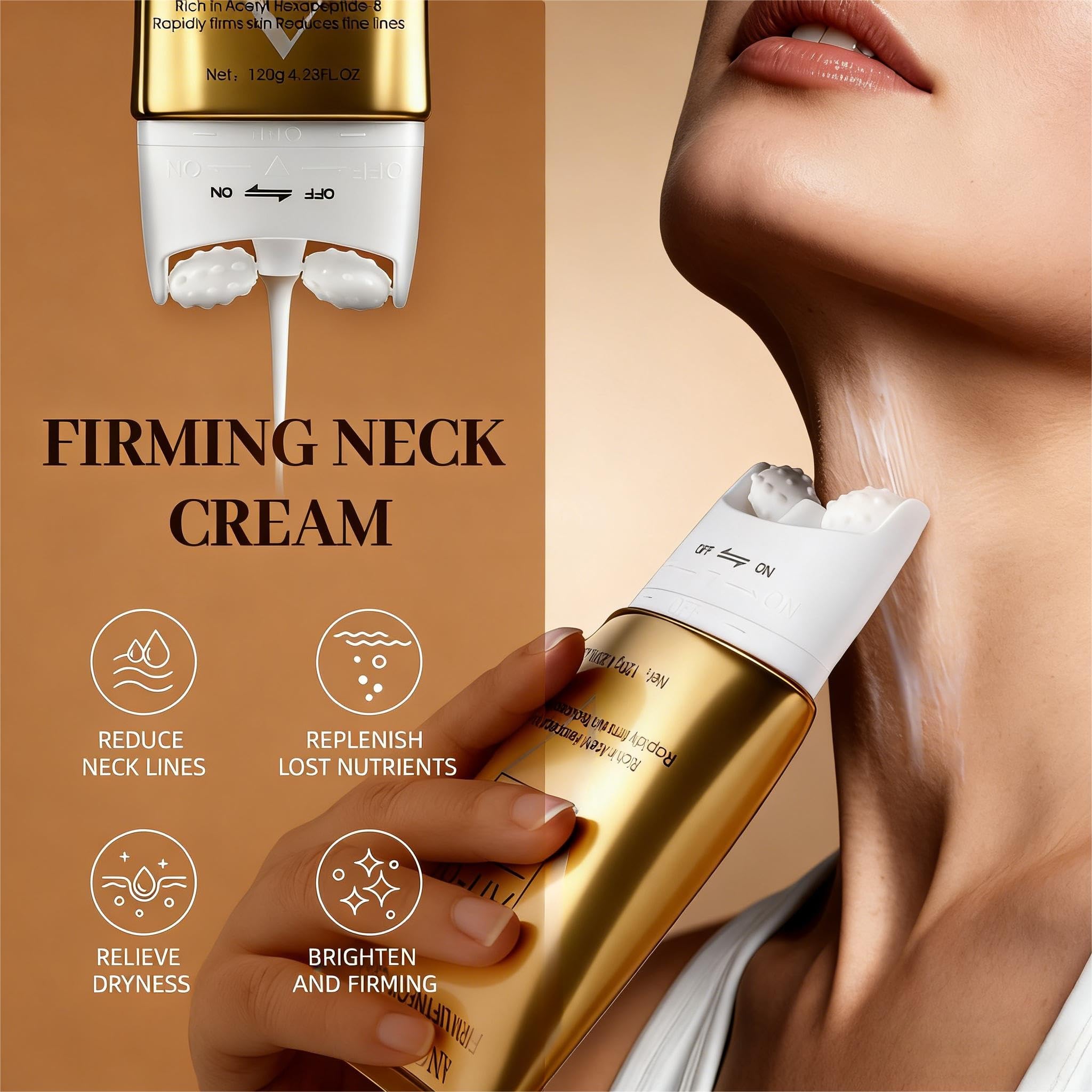 Amazon.com: YCQQPRO AH-8 Firming Neck-Eye Cream Bundle, Tightening