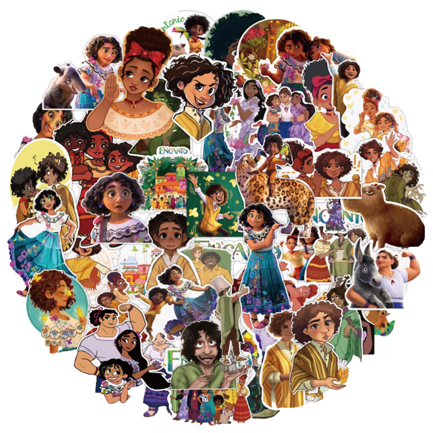 Buy 100 Pack Encanto Waterproof Graffiti Stickers, Encanto Laptop Water