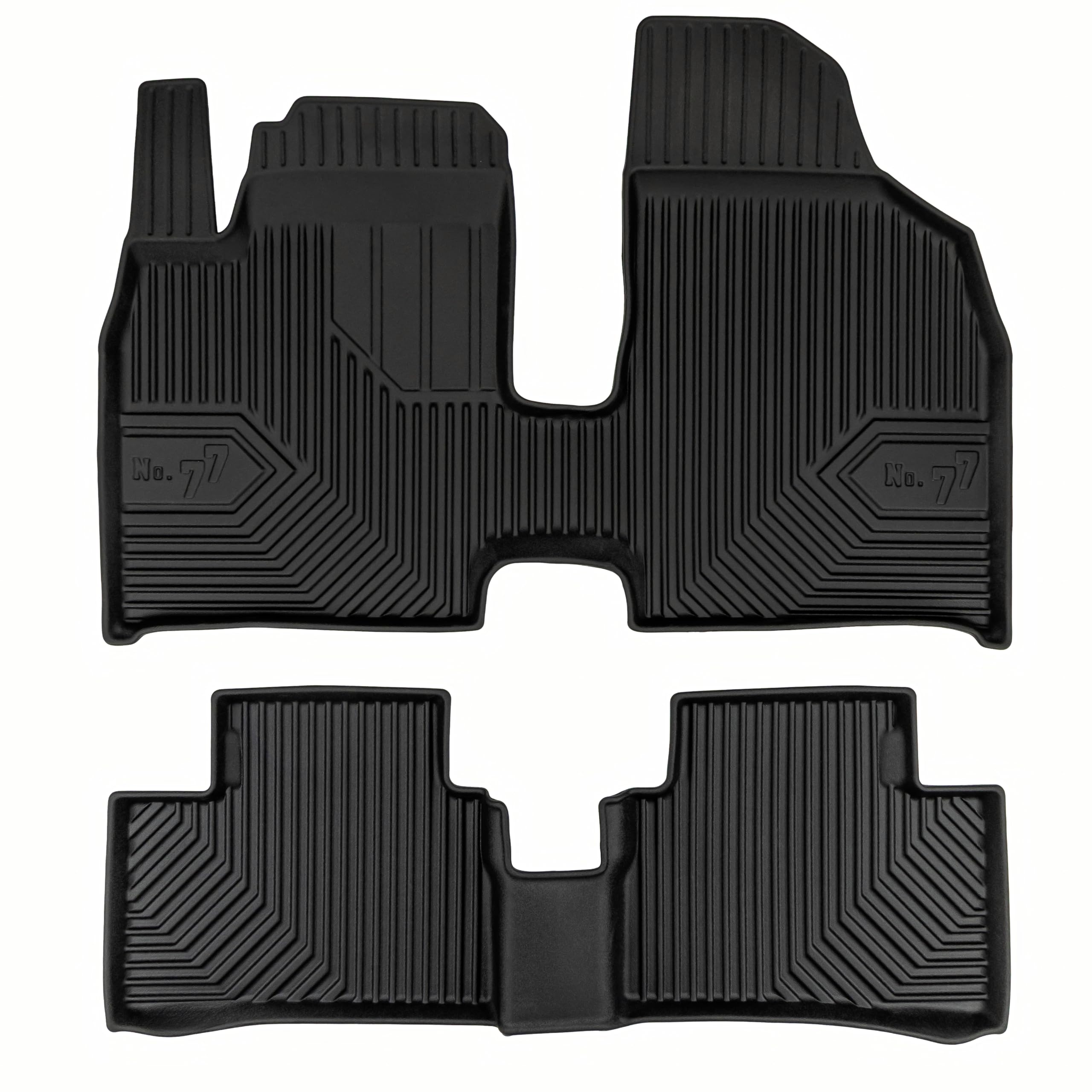 IMJ-Global Tappetini Auto Gomma No. 77 su Misura Compatibili con Leapmotor T03 dal 2020 in poi, Set Completo di Tappeti Auto TPE per Migliorare Look e Sportività, Tappetino Premium in TPE Durevole