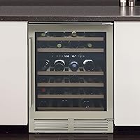 Vista 2 de DE430WCDZSS Wine Cooler Designer Series Dual-Zone, 46 botellas, metálico