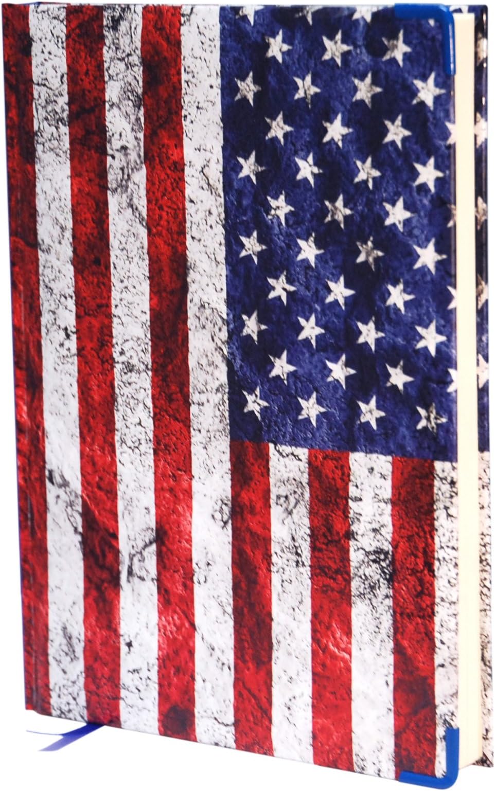 PoliAgendas PoliBook Large Plain Sheets Notebook with Texturized Cover, I Listen to American Music (LISTENAMPLAIN/1)