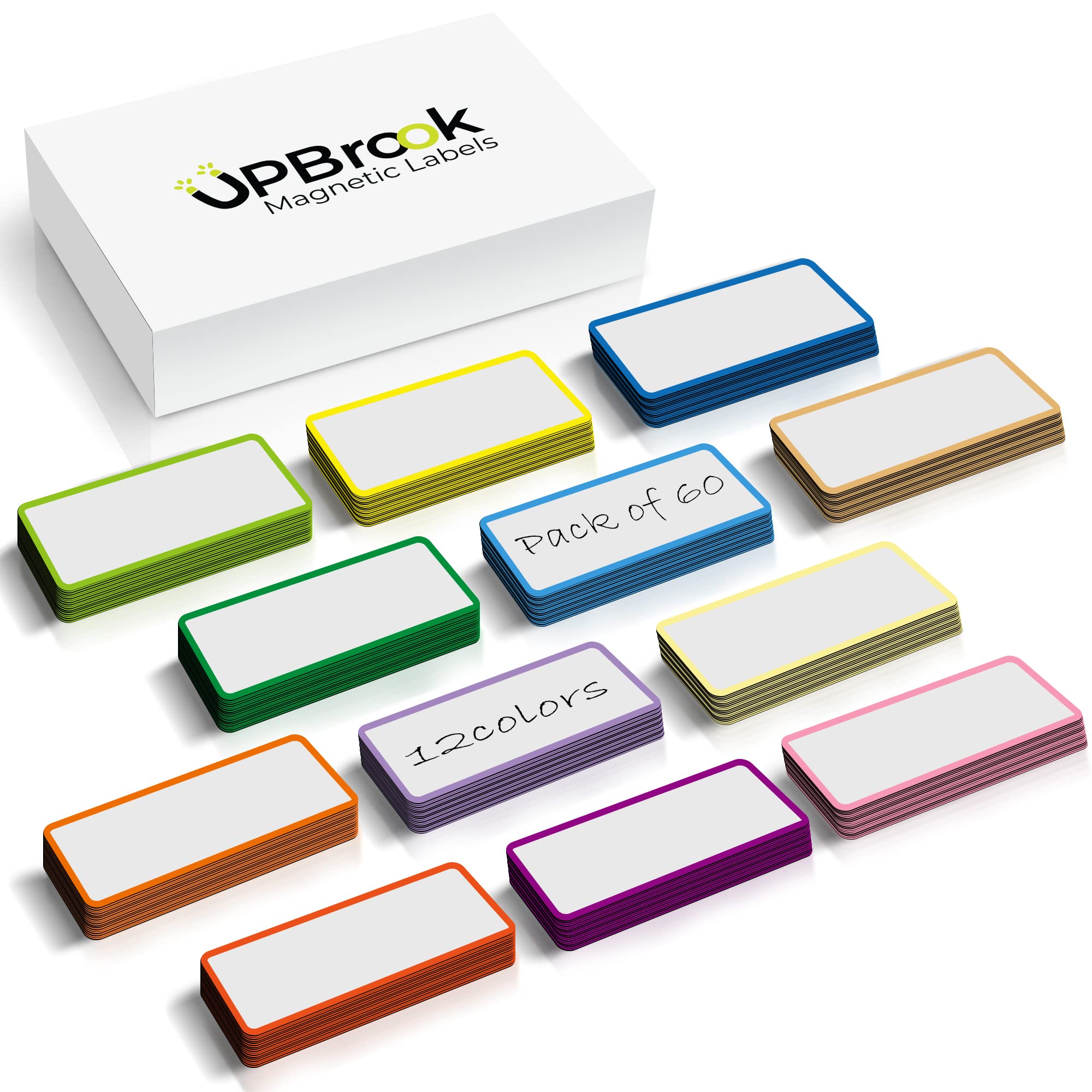 Buy Dry Erase Labels for Whiteboard 60 Pcs 1.2x3.2" Reusable