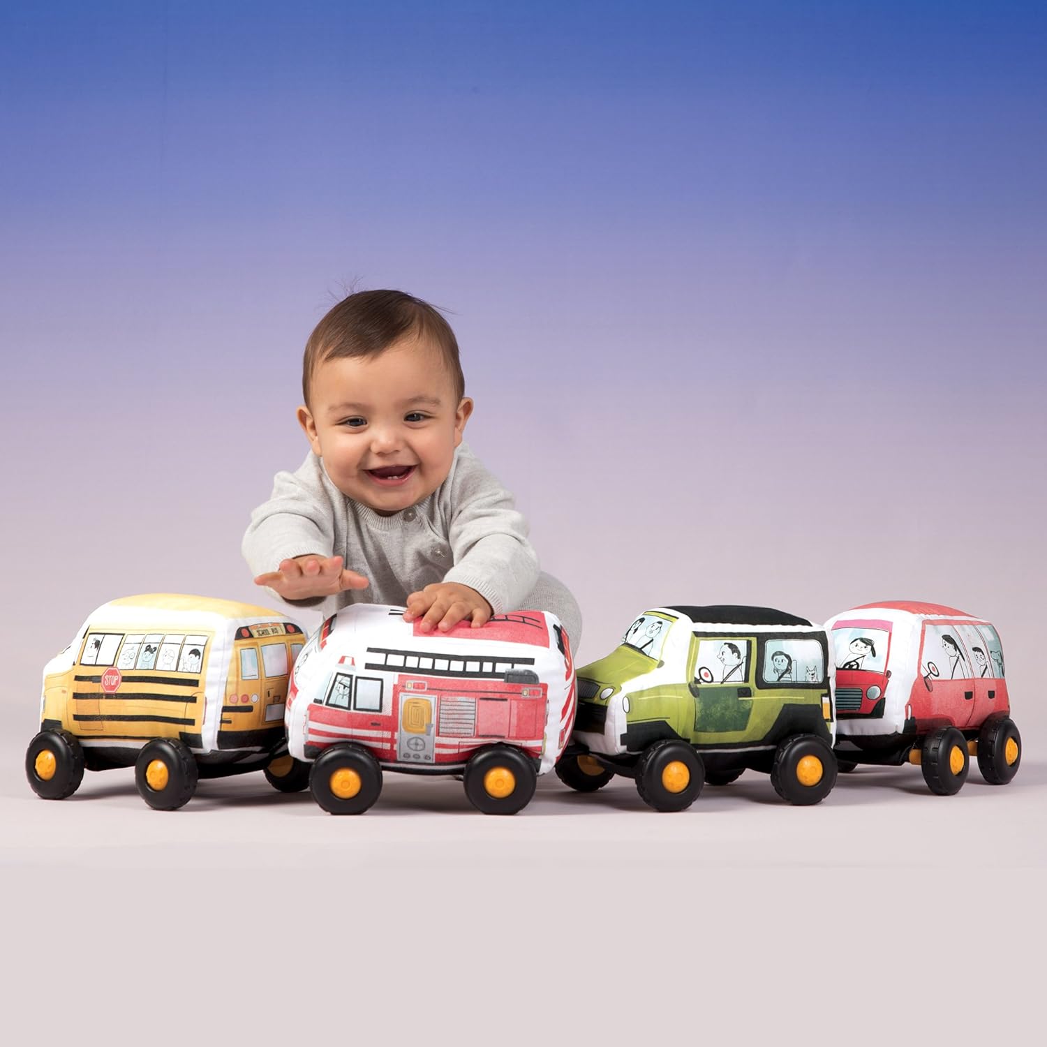 Manhattan Toy Bumpers SUV Toy Vehicle for Toddlers,Green