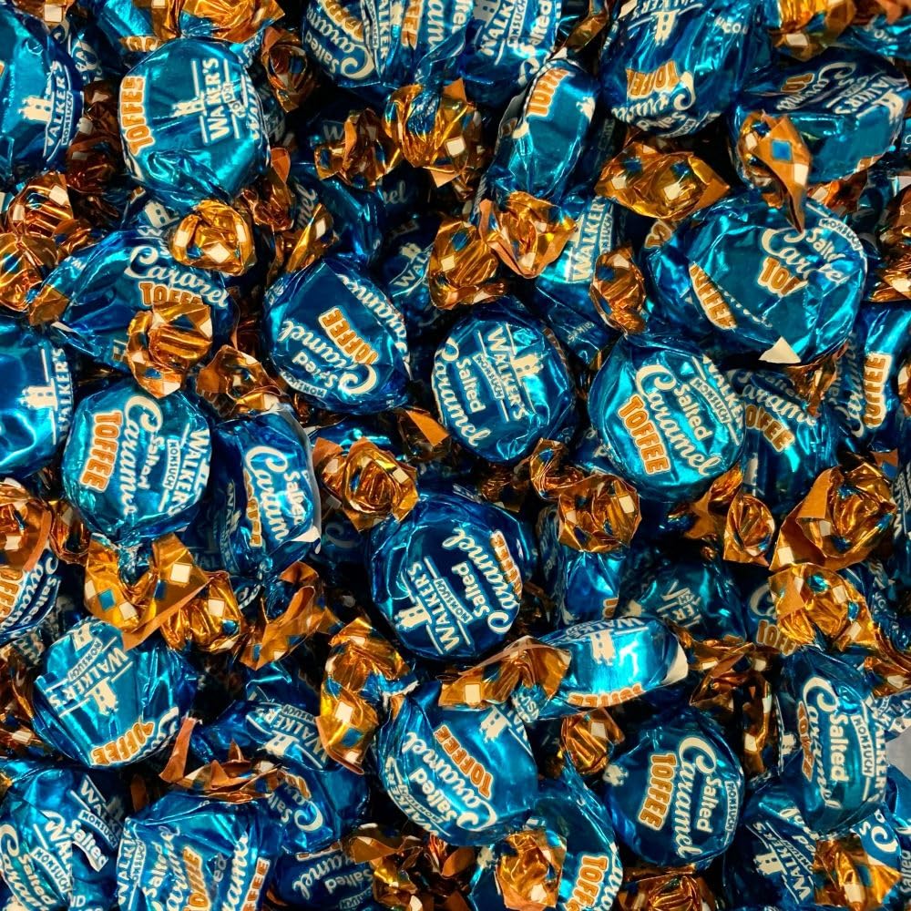 Salted Caramel Toffees │ Gift Jar │ 425g │ Original Salted Caramel Toffees Retro Sweets Victorian Gift Jar by Candy Hive - Timeless Treats, Authentic Flavour