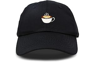 DALIX Coffee Cappuccino Baseball Cap