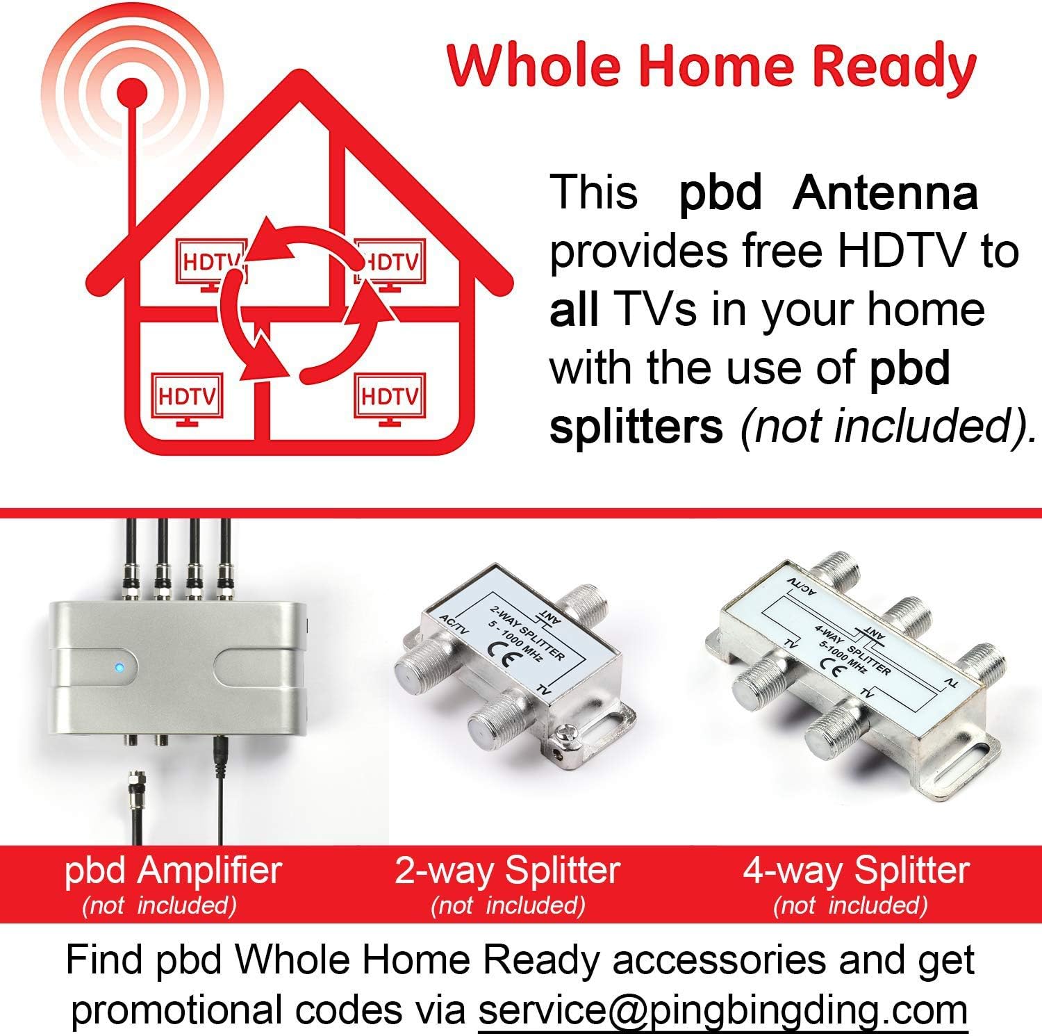 Blасk Frіdау - 60% оƒƒ PBD Digital Outdoor TV Antenna, 150 Mile Motorized 360 Degree Rotation Support 2 TVs, Mounting Pole, 50FT RG6 Coax Cable, Wireless Remote Control, UHF/VHF, Snap-On Installation 50% оƒƒ Dіѕсоunt PBD Digital Outdoor TV Antenna, 150 Mile Motorized 360 Degree Rotation Support 2 TVs, Mounting Pole, 50FT RG6 Coax Cable, Wireless Remote Control, UHF/VHF, Snap-On Installation