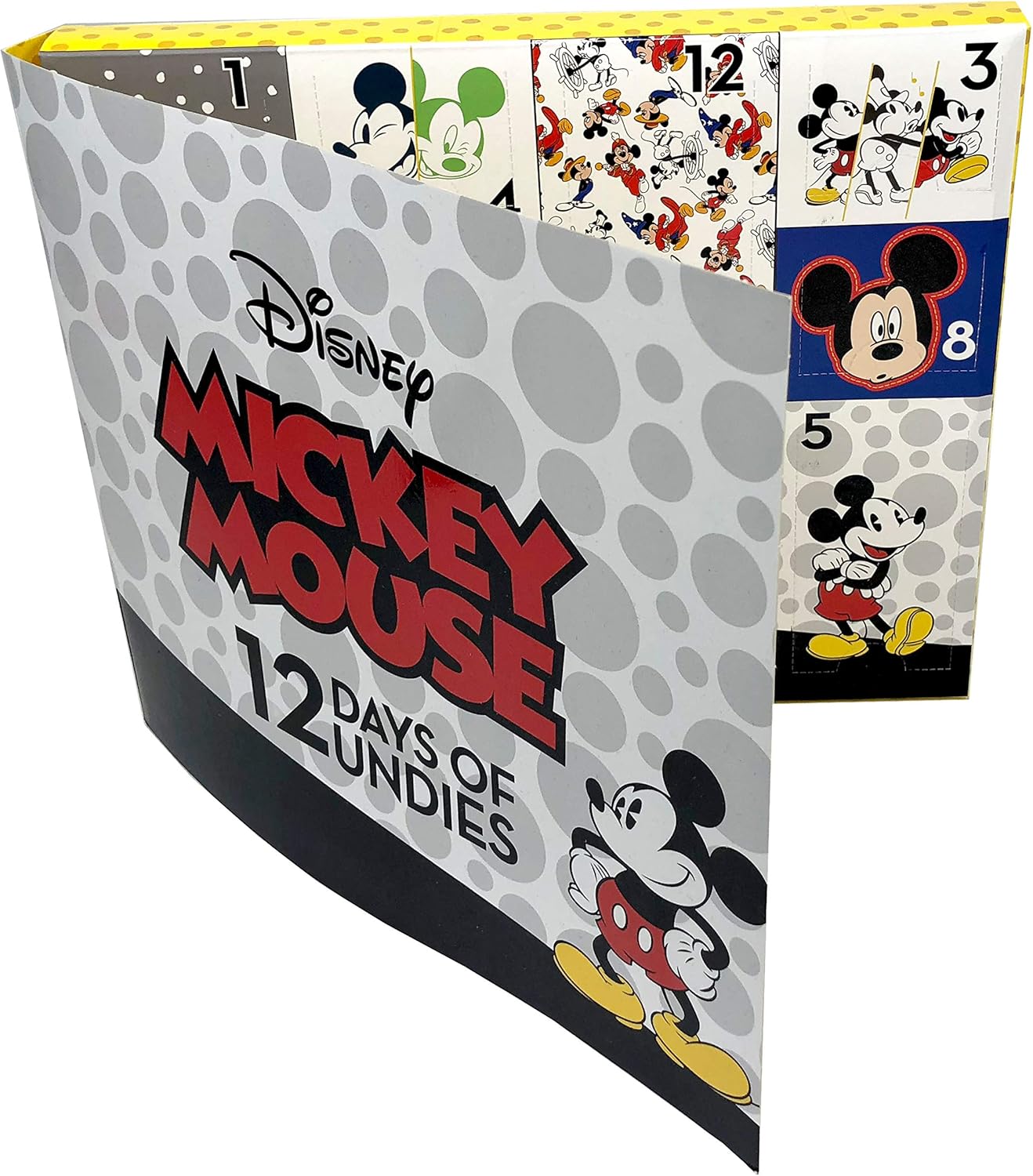 Miniatura 2 de Disney Girls' Toddler Boys' Mickey Mouse 12-Days of Surprise Underwear Makes Potty Training Fun