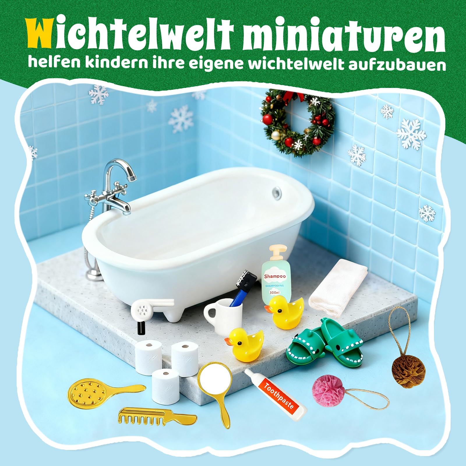 Knutselen, Knutselpakketten - Mini hobbyset Kabouterdeur voetafdrukken