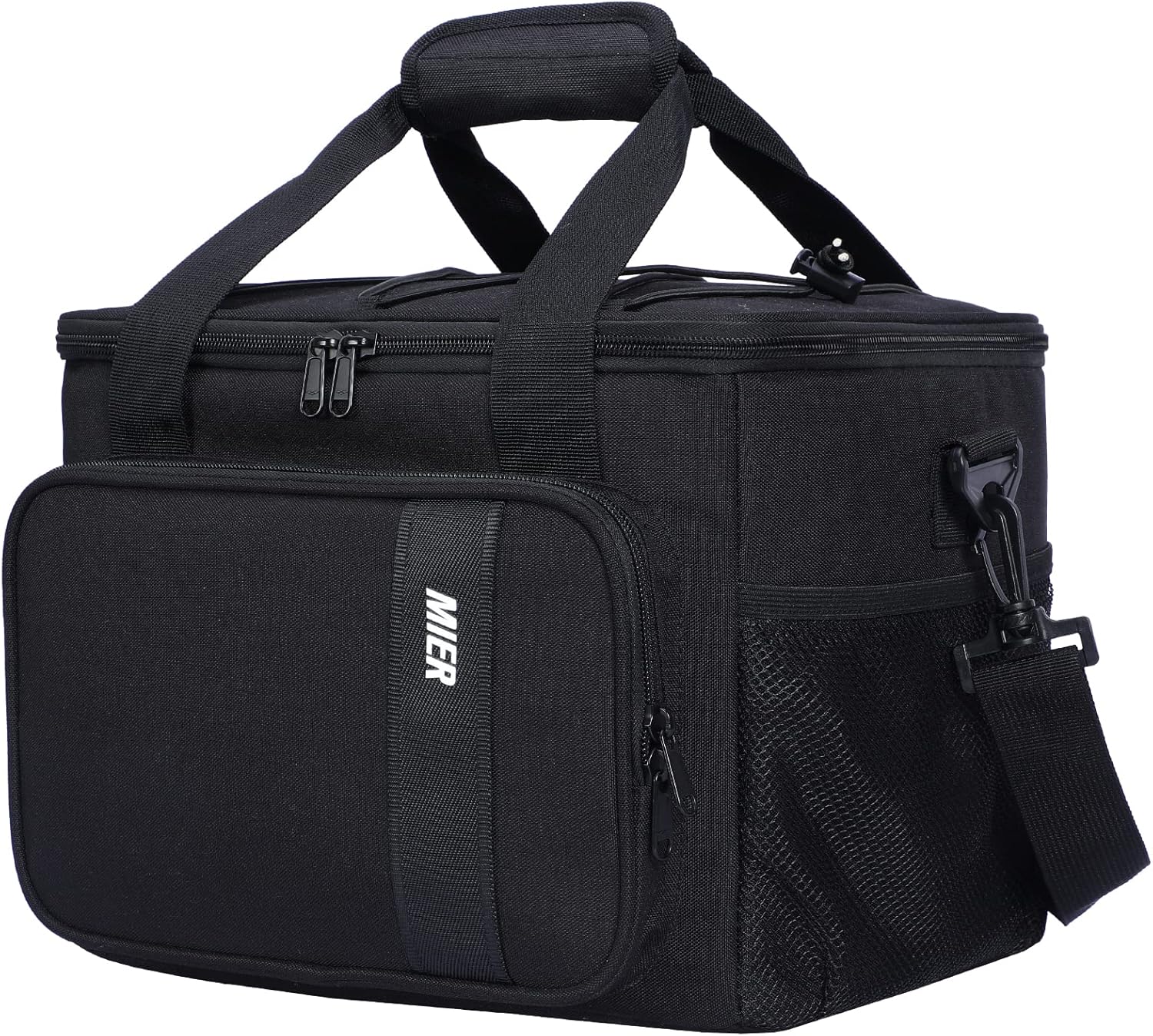 MIER Insulated Lunch Cooler Bag for Men Women, 24 Can Large