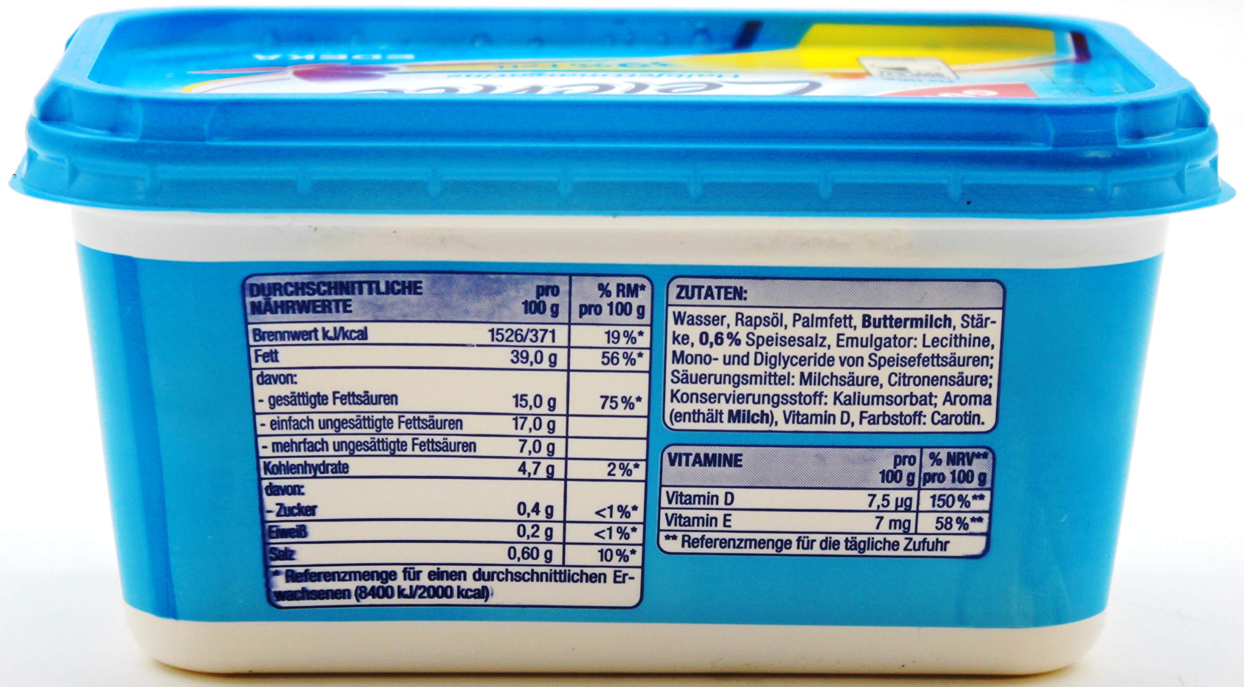 Gut & Günstig Die leichte Halbfettmargarine, 16er Pack (16 x 500g)