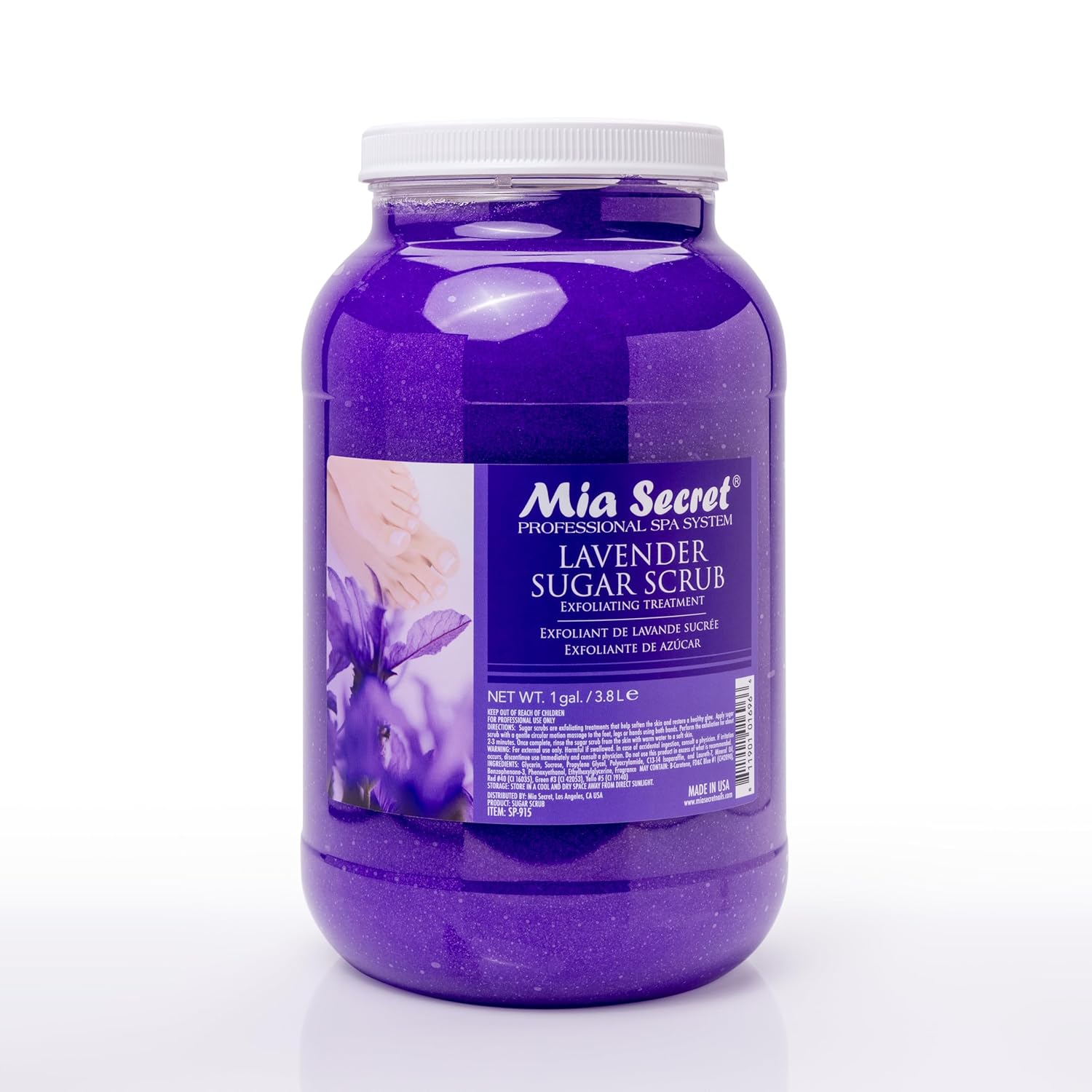 Mia Secret SPA&BODY Sugar Scrubs (Lavender, 1 Gallon)