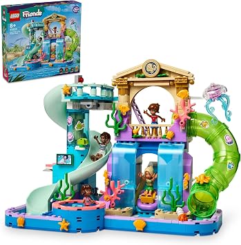 LEGO Friends 42630 Heartlake City Water Park, Toy Building Blocks, Birthday Present, Playset, Girls, Boys, Children, Ages 8 to 10
