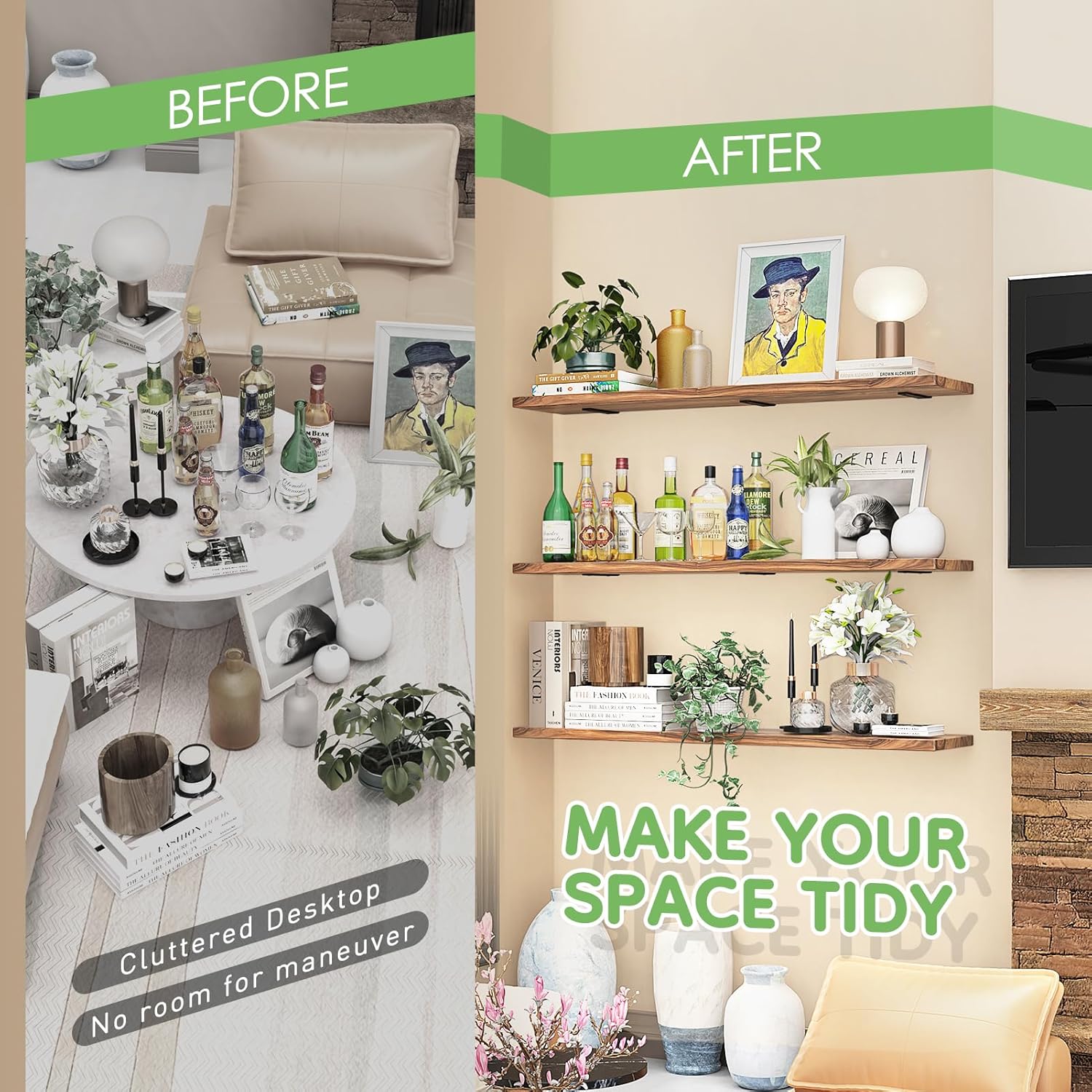 Polctartó konzol telepítési folyamata