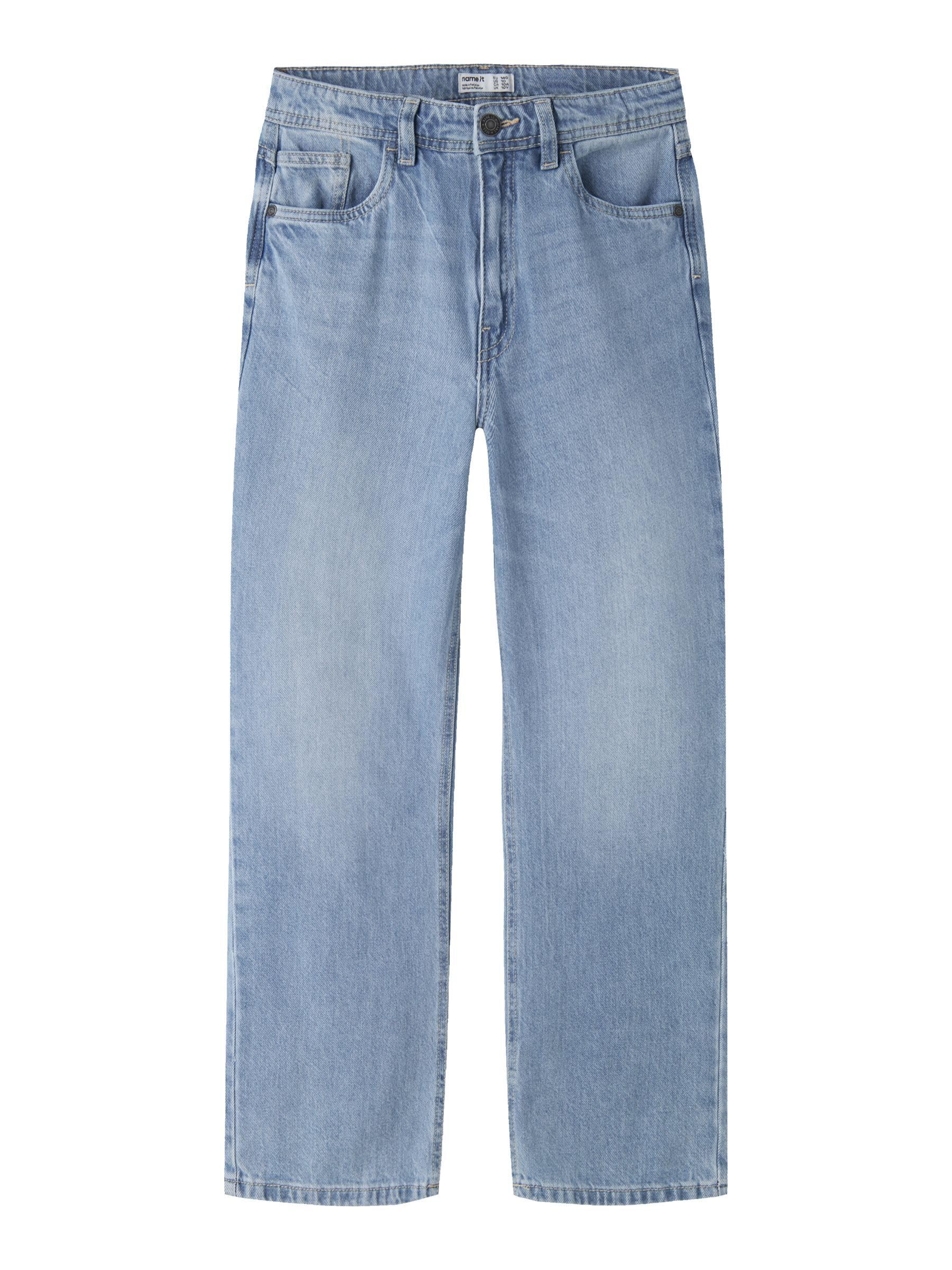 NAME IT Jeans Straight Leg 164, Light Blue Denim, 164