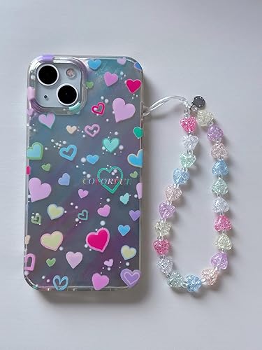 Miniatura 68 de Drawwind Correa universal con cuentas para teléfono, correa universal para teléfono celular, bonita pulsera de muñeca, cadena de cuentas, accesorios