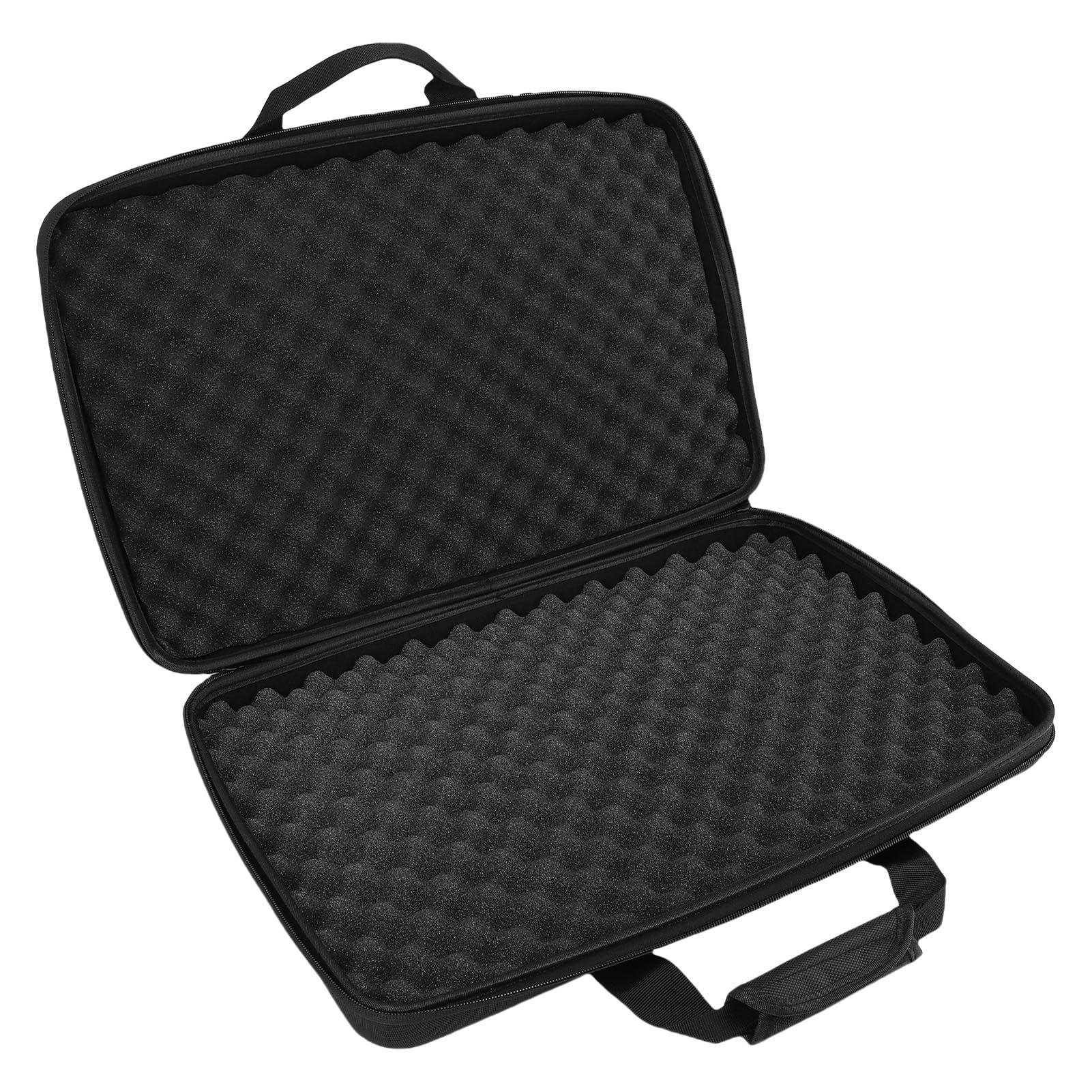 Eujgoov Custodia per Controller DJ EVA con Schiuma Ammortizzante Doppie Cerniere Maniglia Portatile per Controller DJ a 2 DDJ FLX4 400 SB2 SB3 RB