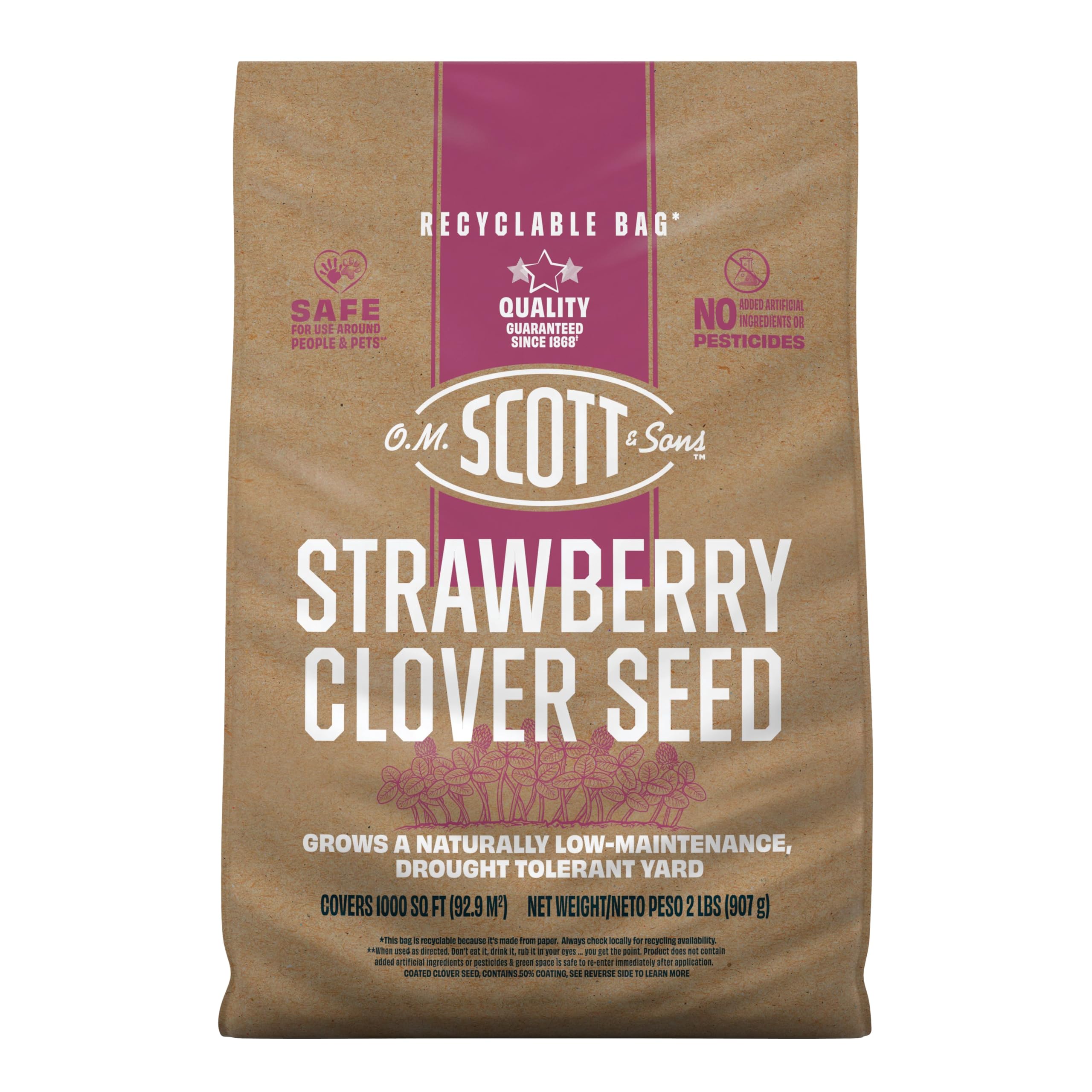 O.M. Scott Strawberry Clover