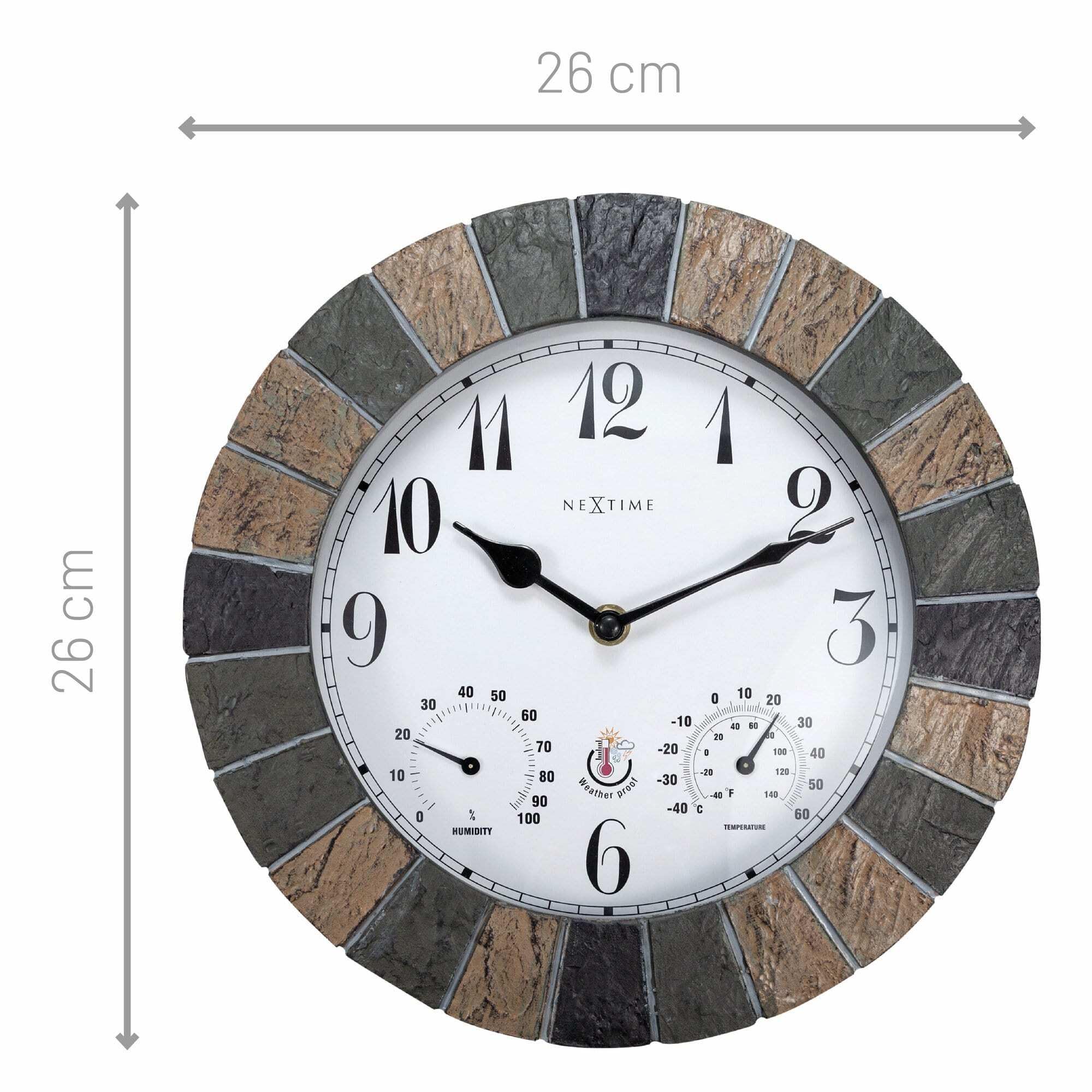 NeXtime 4311 Wanduhr, Grün 30cm