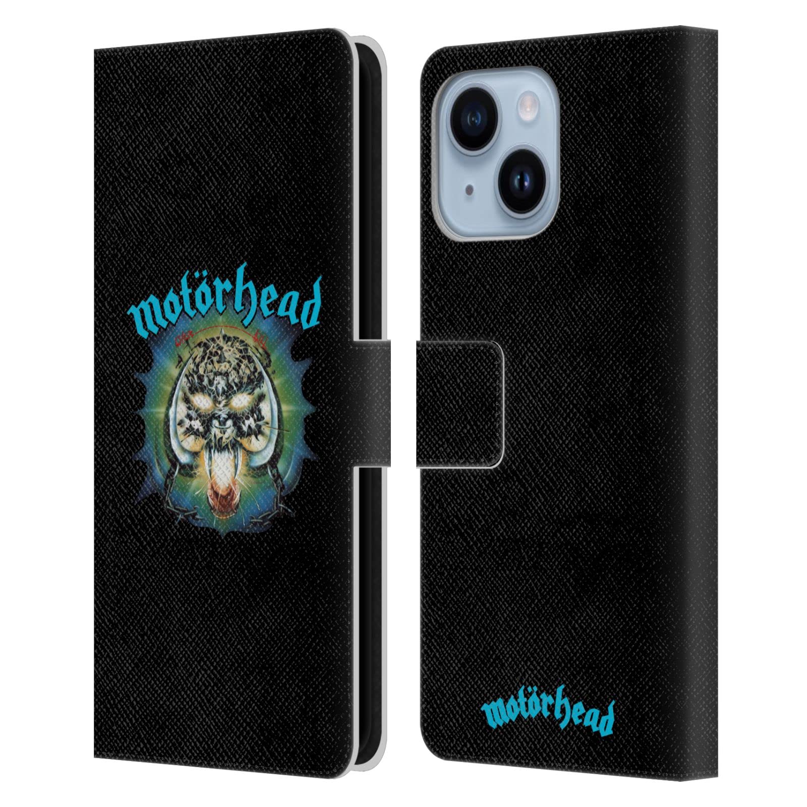 Housse en cuir premium Motorhead Overkill pour Apple iPhone 14 Plus - 7