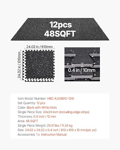 American Floor Mats Fit Lock tile review: VEVOR 48 sq ft Mats Assessed Through Specs and Owner Reports 8 Thumbnail 8