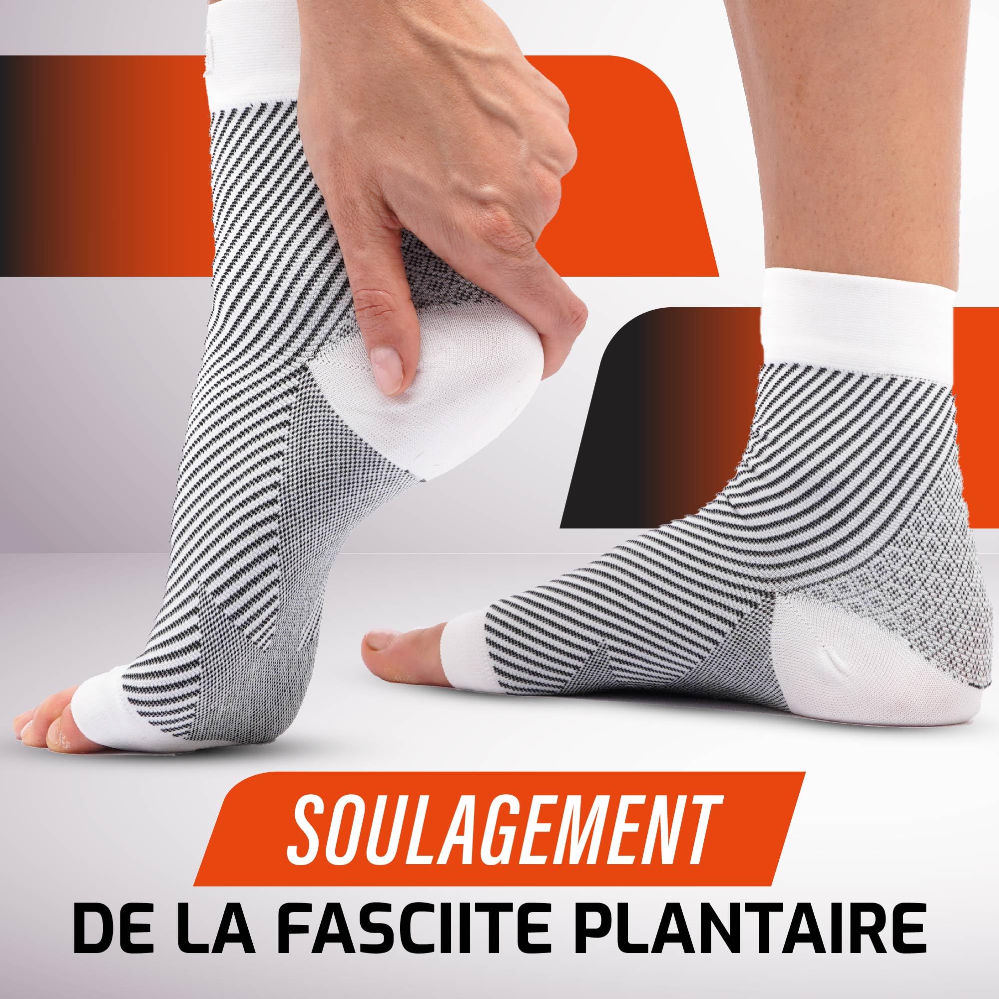 Lot De 3 Chaussettes D'entraînement Femmes A2Z – Soutien Voûte Plantaire, Respirantes
