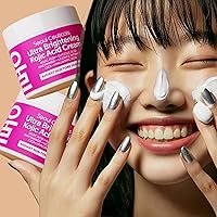 Vista 8 de SeoulCeuticals Crema de ácido kójico coreano removedor de manchas oscuras + ácido glicólico + niacinamida + cica + hidratante HA - Cuidado