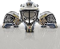 Vista 16 de Franklin Sports mini máscara para portero con logo de la NHL