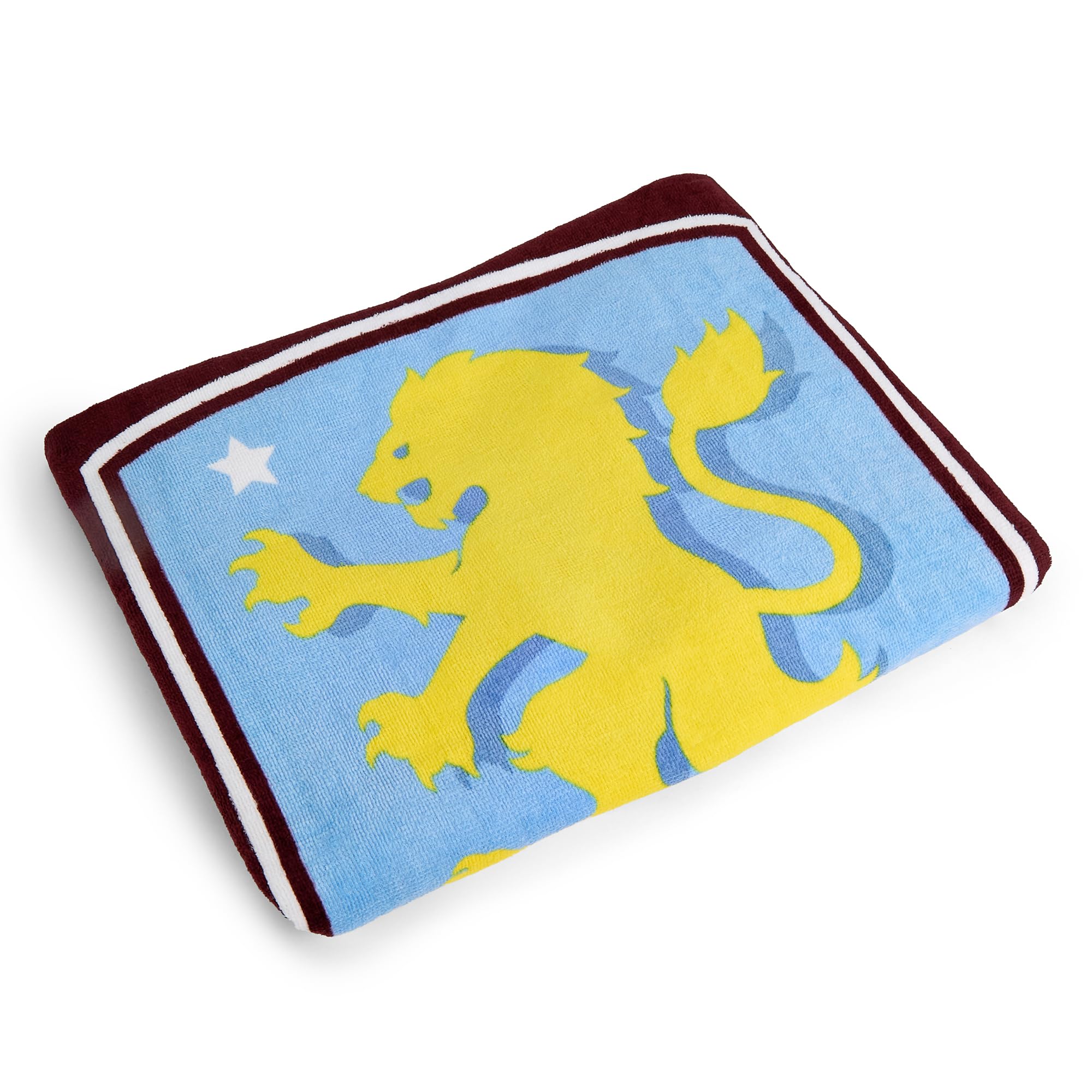 The Gift Scholars Aston Villa Strandtuch, offizielles Lizenzprodukt, 100% Baumwolle, groß, 140 x 70 cm, perfekt für den Pool