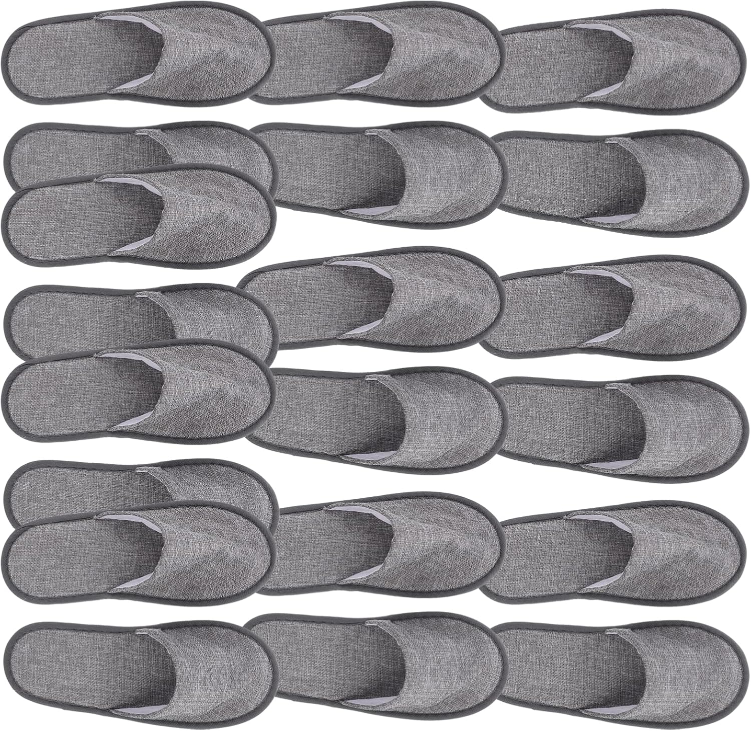 Ciieeo Disposable Hotel Slippers Non-Slip Foldable Portable Slippers for Home Spa Travel Lightweight Breathable Summer Use