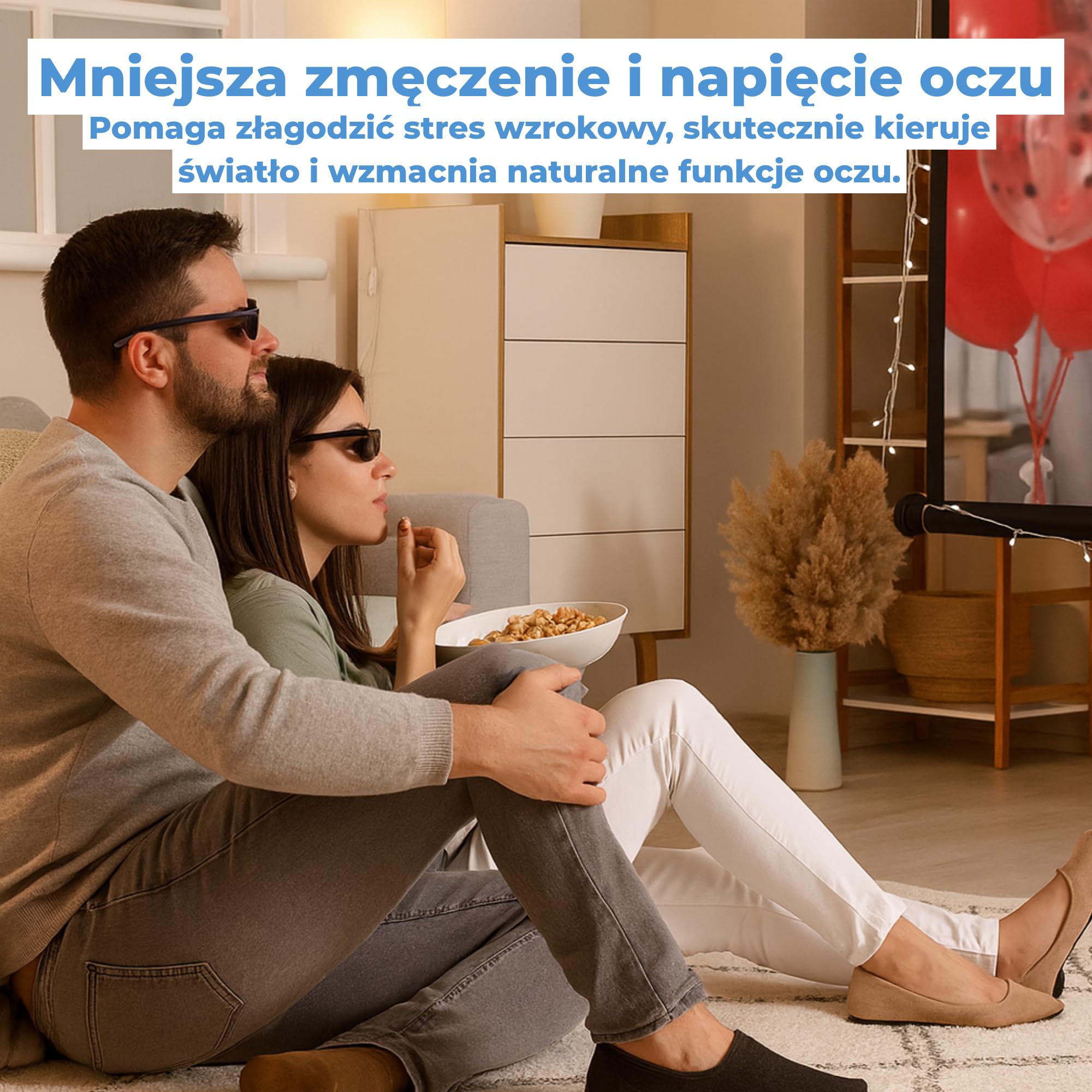 okulary dziurkowane stenopeiczne do treningu oczu i poprawy wzroku, okulary siatkowe, pinhole perforated glasses, czarne