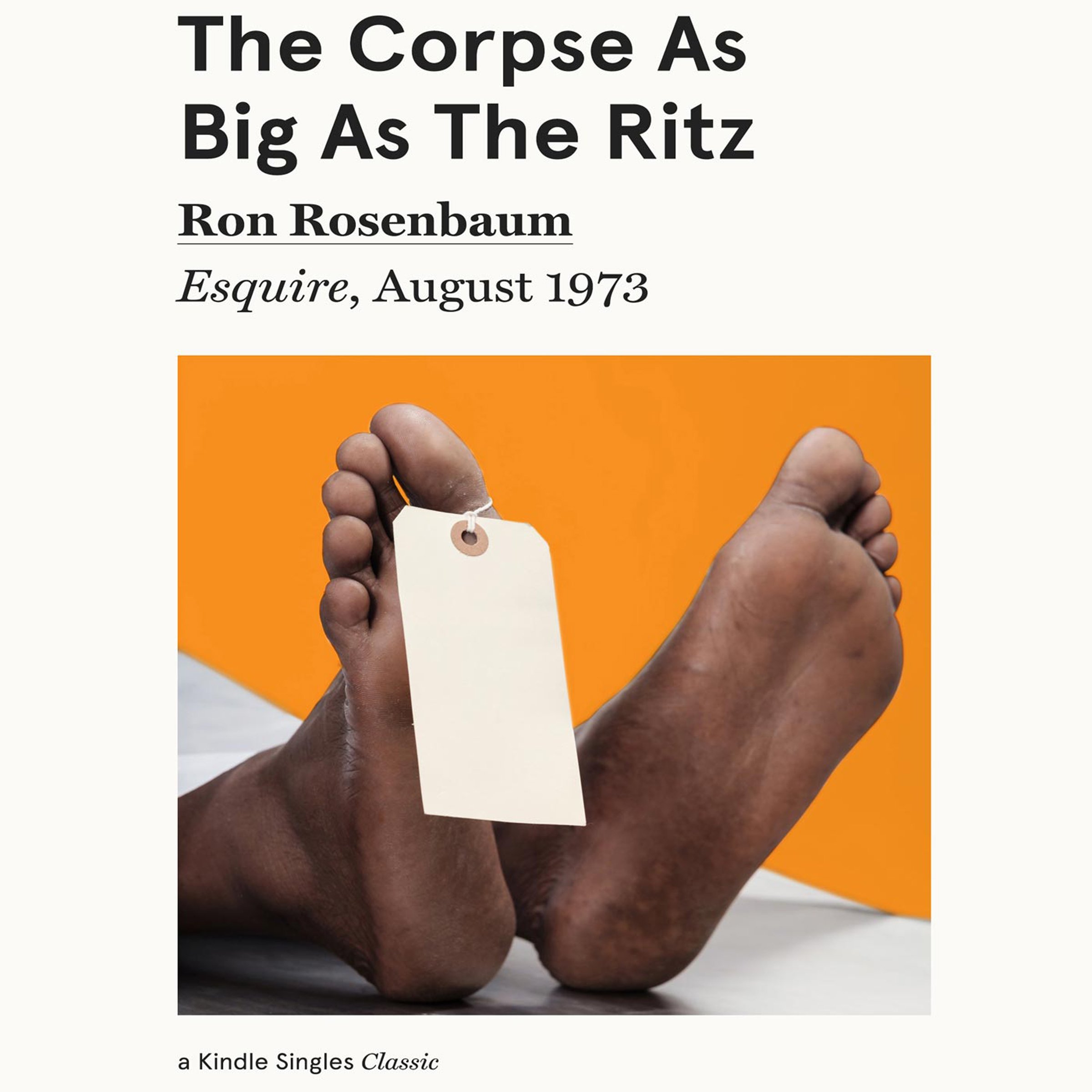 Cover art for The Corpse as Big as the Ritz