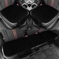 Vista 16 de surpassme Fundas de Asiento de Coche Cómodas Fundas de Asiento Delantero Universales para Accesorios de Automóvil, Fundas Interiores Acolchadas