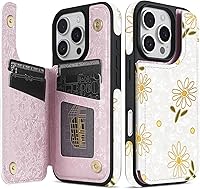 Vista 34 de NNH Funda tipo cartera compatible con iPhone Xs Max con bloqueo RFID, ranuras para tarjetas, folio de piel sintética, función atril, doble cierre