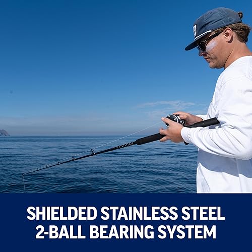 Miniatura 6 de Penn Rival II Level Wind Conventional Reel and Fishing Rod Combo