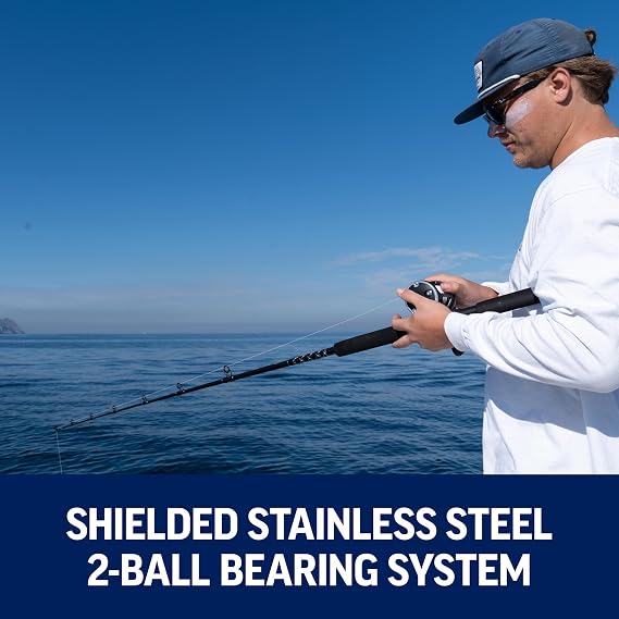 Penn Rival II Level Wind Conventional Rod and Reel Combo