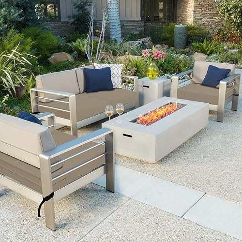 Miniatura 2 de Easy-Going Paquete de 4 fundas de cojín impermeables de repuesto para patio y exteriores, 24 x 24 x 4 pulgadas, antideslizantes, con cremallera y