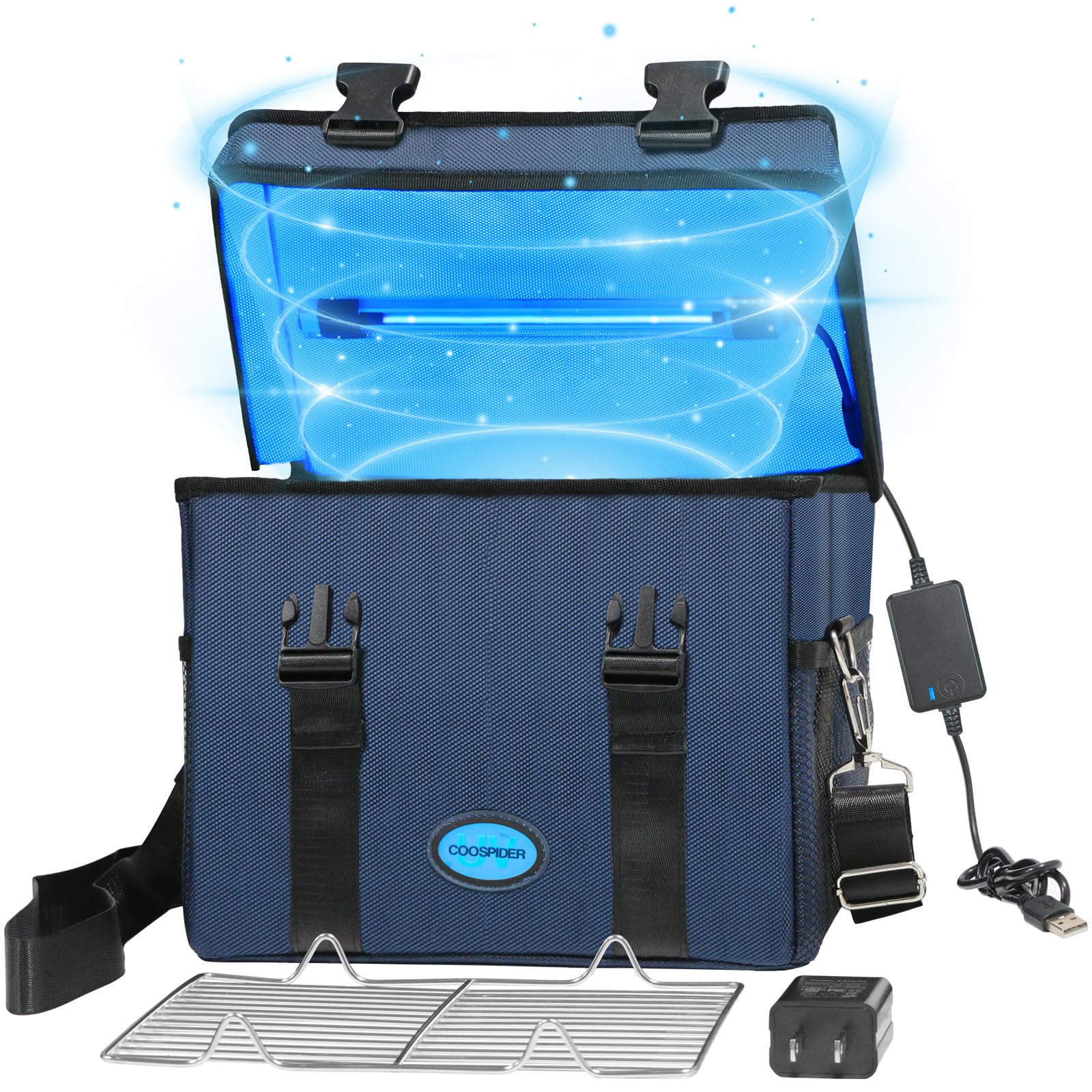UVC Sanitizer Ozone Box with Timer, Foldable Large Cleaner