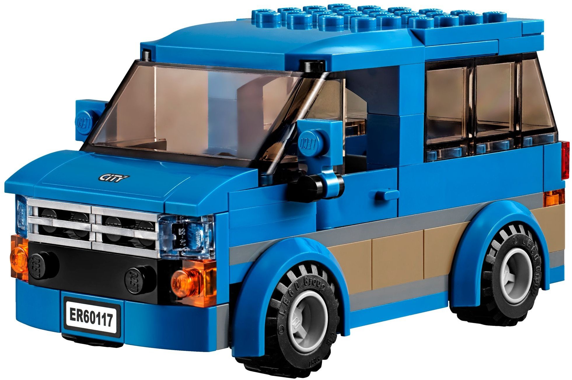 LEGO City Great Vehicles 60117 - Furgone e Caravan
