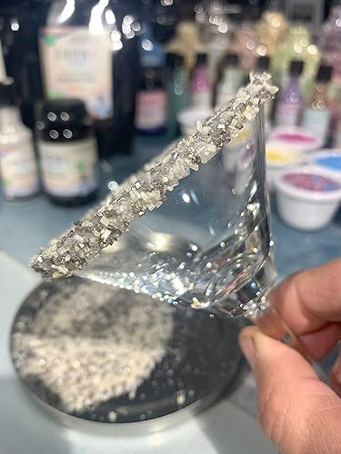 Miniatura 3 de Snowy River Mezclas de rimmer de azúcar de cóctel, azúcar de color natural para margaritas, cócteles y hornear, rimmer de vidrio, azúcar de lijado,